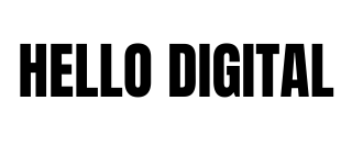 Hello Digital Logo BN