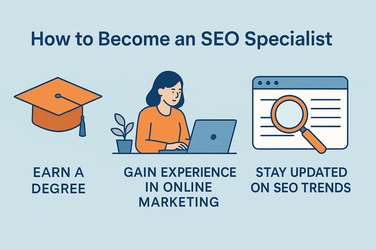 how to become an seo specialist