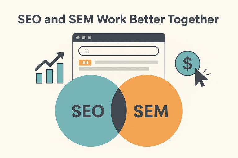 seo and sem work better together