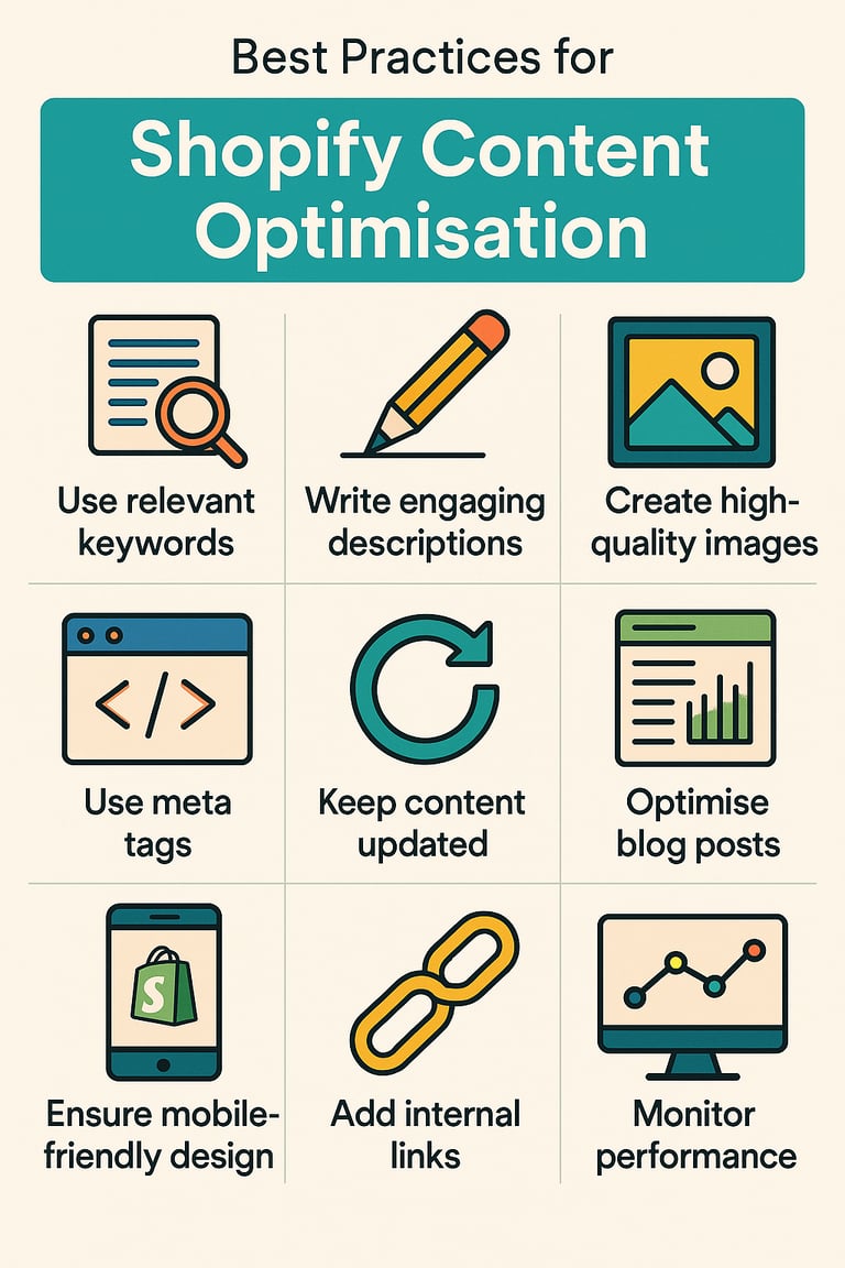 shopify seo best practices