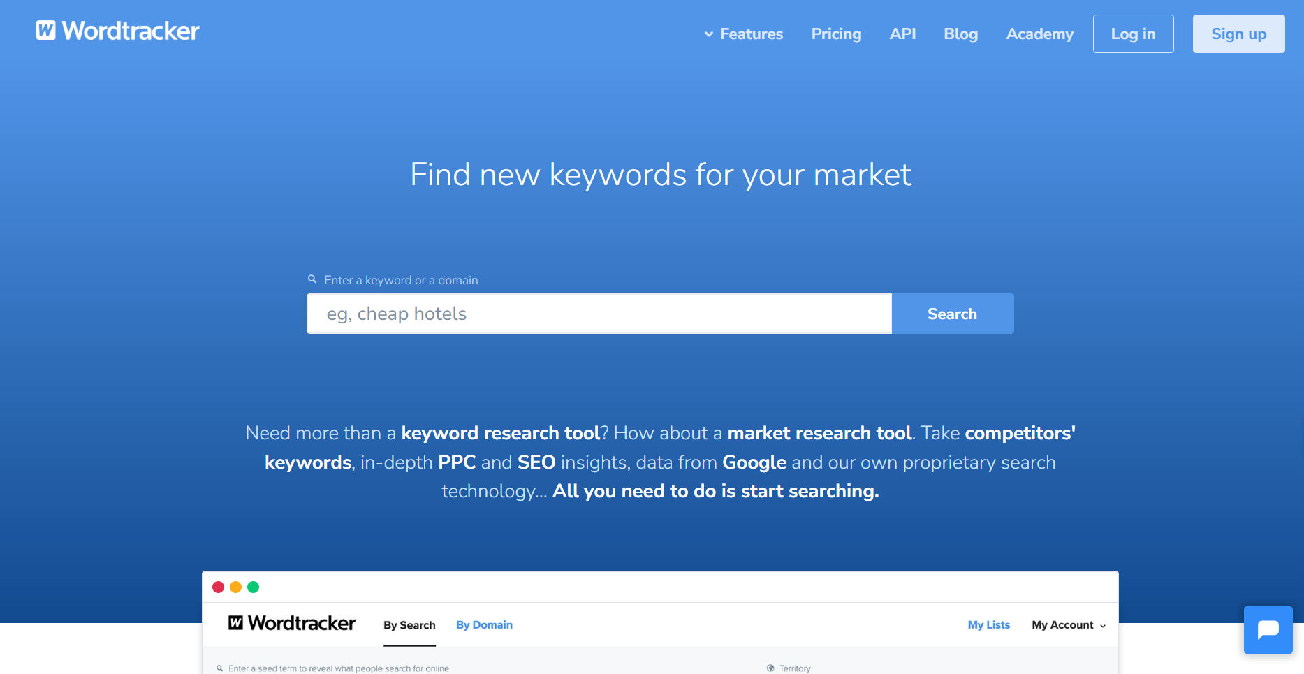 wordtracker keyword research